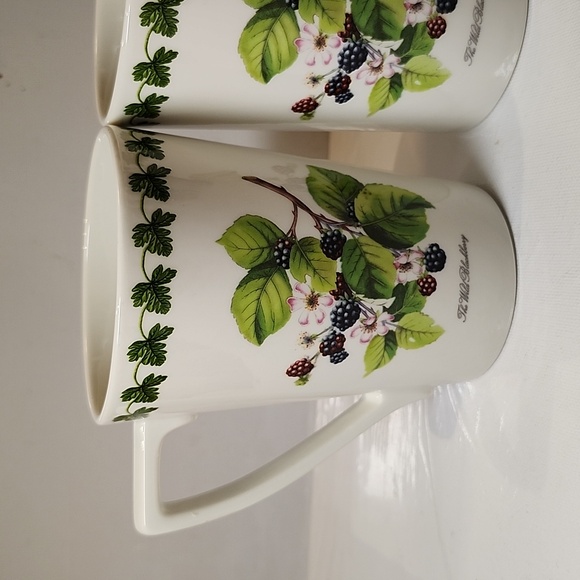 Pomona Portmeirion wild blackberry mugcup 2set - Picture 2 of 5